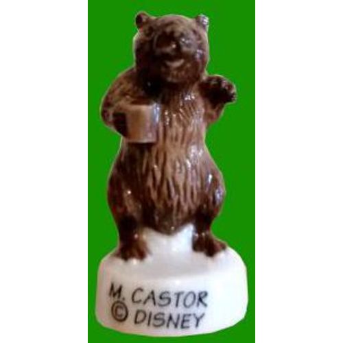 Fève M Castor - Série Narnia Chapitre 1 : Le Lion, L'Armoire Et La Sorcière Blanche (Disney / Alcara 2006)