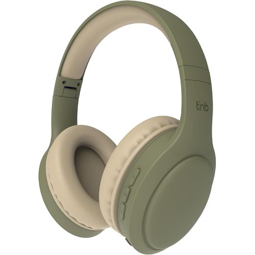 Tnb Tonality,Casque Sans Fil Pliable A Réduction De Bruit Passive,Avec Connexion Bluetooth,Son Stéréo Avec Micro Intégré,Autonomie Jusquà 30 Heures ¿ Vert