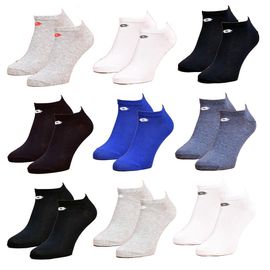 Chaussettes Homme Lotto Sneaker Pack De 9 Paires Unies Surprise