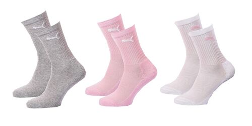 Chaussettes Sport Puma Tennis Crew Junior Pack De 3 Paires Crew Junior 005