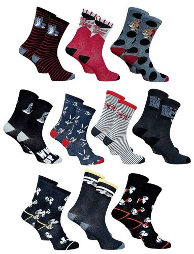 Chaussettes Disney Pack De 10 Paires Multilicence Surprise