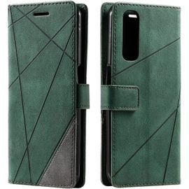 Coque Pour Realme 7 / Realme Narzo 20 Pro, Portefeuille Etui En Pu Cuir Antichoc Tpu, Housse A Rabat Compatible Avec Oppo Realme 7 / Oppo Realme Narzo 20 Pro, Vert