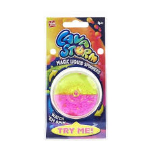 Fun Spinners Magic Liquid Lava Spinners | Jouet Fidget avec Un Effet visuel Magique | Recommandé pour Les Enfants de 6 Ans et Plus