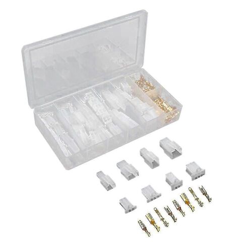 200 Pcs 2.8mm Automobile 2/3/4/6 broches Électrique mâle et femelle Câble Terminal Connecteur Kit pour voiture