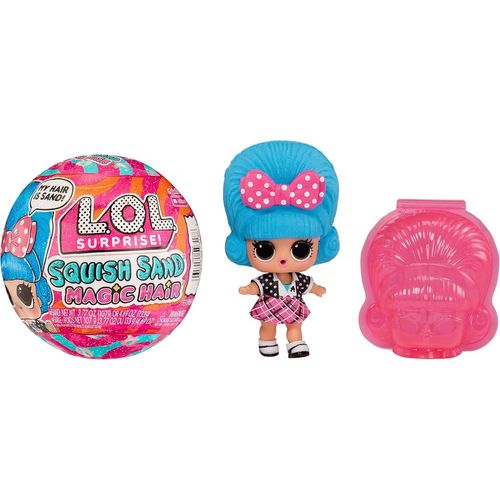 KAL-Lol. Surprise Squish Sand Magic Hair Tots - Poupée De Collection Avec Squish Sand Et Des Surprises - Idéal Pour Les Filles De Plus De 3 Ans