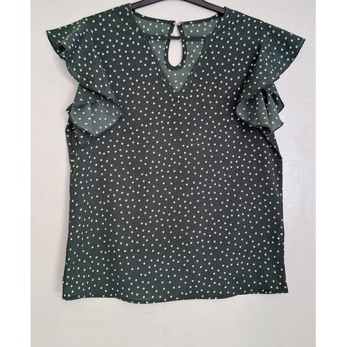 Blouse Fluide À Pois