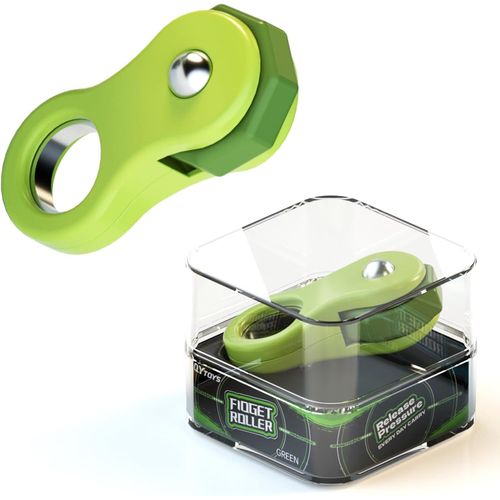 KAL-Jouet Rotatif Fidget Roller, Hand Fidget Spinners Jouet Anti-Stress Et Anti-Anxiété, Parfait Pour Les Enfants, Add, Tdah, Autisme Comme Cadeau(Vert)