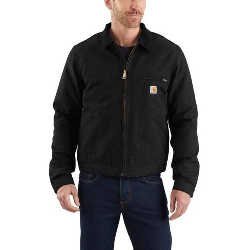 Carhartt Duck Detroit Veste, Noir, Taille S Pour Hommes