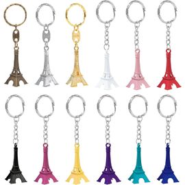 Lot De 50 Porte-clé Tour Eiffel Pairs Souvenir Couleur Cuivre Ancien 4