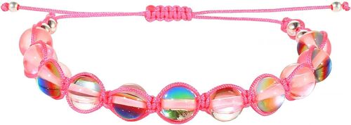 Kal-Bracelets Perles Cristal Lune-Pierre Coloré Bracelet D'amitié Bracelets Fait À La Main Boho Réglable Bangles