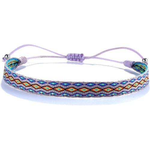 Kal-Bracelets Charm Pour Femme Bracelets D'amitié Tressés Bracelets Tour De Corde Faits À La Main