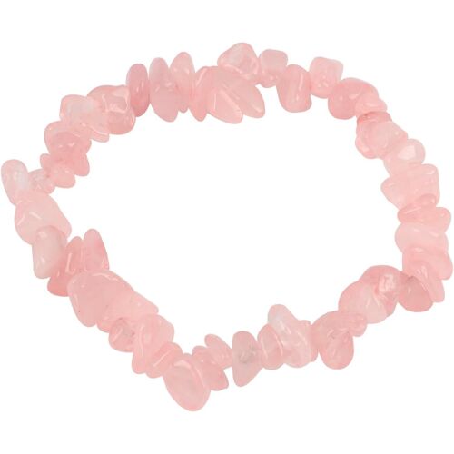 KAL-Bracelet En Quartz Rose Naturel Bijou Élégant En Pierre Précieuse Conception De Qualité Supérieure Pour Un Style Romantique Et Intemporel La Beauté Et La Signification De Ce Bijou Unique.