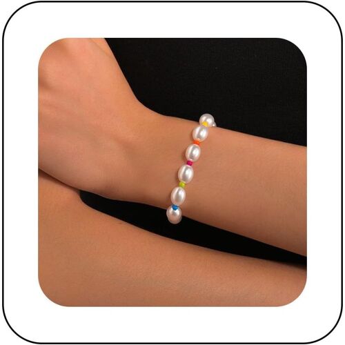 Kal-Bracelet Perles Chaîne Bracelet Perles Chaîne Bracelet Perles Chaîne Bracelet Perles Chaîne Bracelet Graines Pour Femmes Et Filles
