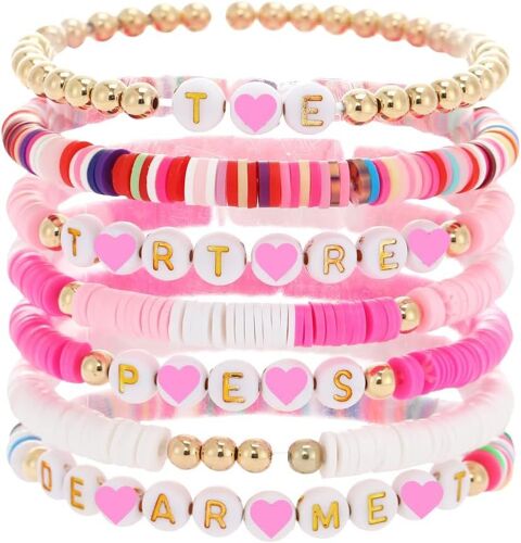 Kal-® Bracelets D'amitié, Cadeaux D'anniversaire Pour Fille, Femme, Soeur, Fans De Musique, Décorations De Fête D'anniversaire
