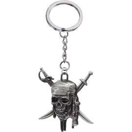 Kal-Porte-Clés Pirate, Avec Ou Sans Prénom, Tête De Mort, Squelette, Aztèque, Personnalisable, Cadeau Pour Homme Ou Femme, Bijou De Sac