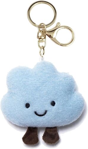 KAL-Porte-Clés Pendentif Nuage, Téléphone Élégant, Lanière Anti-Perte, Porte-Clés Personnalisés, Décoration Pour Sacs À Dos, Portefeuille Pour Femmes