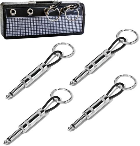 KAL-Support Mural Pour Clés De Guitare - 2.0 Jcm800 - Pour Fixation De Maison De Clés - Avec 4 Porte-Clés