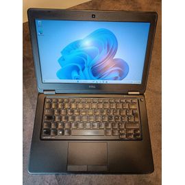 Dell Latitude 7250 12.5" Intel Core i5-5300U - 2.3 Ghz - Ram 8 Go - SSD 256 Go