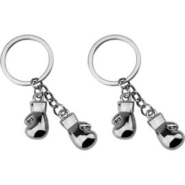 Meimie-Porte Clef Boxe 2pcs,Porte Clé Gant De Boxe,Gants De Boxe Porte-Clés Pour Boxe Fans