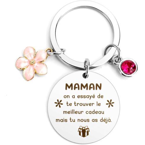 KAL-Cadeau Fete Des Peres,Cadeau Maman,Cadeaux Fete Des Meres,Porte Clef Papa,Porte Clef Maman