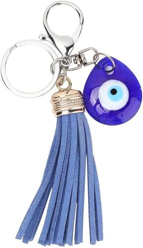 KAL-Turc Bleu Mauvais Oeil Porte-Clés Décoration De La Maison Amulettes Unique Porte-Clés Chanceux Porte-Clés Pendentif Bénédiction