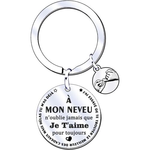 Kal-Porte-Clés Homme De Charme - Cadeau Sage Pour Neveu - Je T'aime