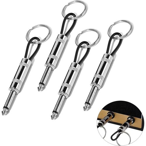 Kal-4pcs Porte-Clés Mural,M-Arshall Porte-Clés Mural Jack Rack 2.0 Jcm800 Guitare Keychain,Porte-Clés De D'ampli Guitare Pour Diverses Clés, Pendentif, Support De Guitare