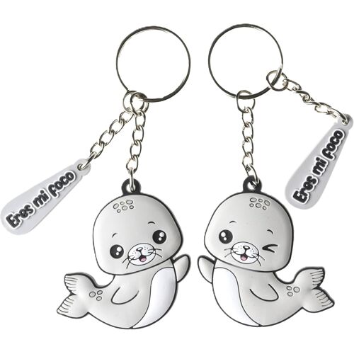 KAL-Galilea® Porte-Clés Original Pour Couples \U2013 Cadeau Couple Et Amitié, Original Et Unique