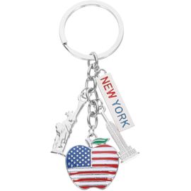 KAL-Porte-Clés New York Porte-Clés Étal Porte-Clés Alliage Porte-Clés Suspendu Porte-Clés Étal Statue De La Liberté Porte-Clés Suspendu, Image 1,