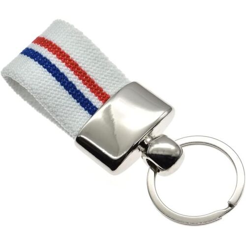 Kal-Porte-Clés Drapeau France, Porte-Clés Football, Anneau En Tissu Pour La Maison Ou La Voiture, Homme Et Femme