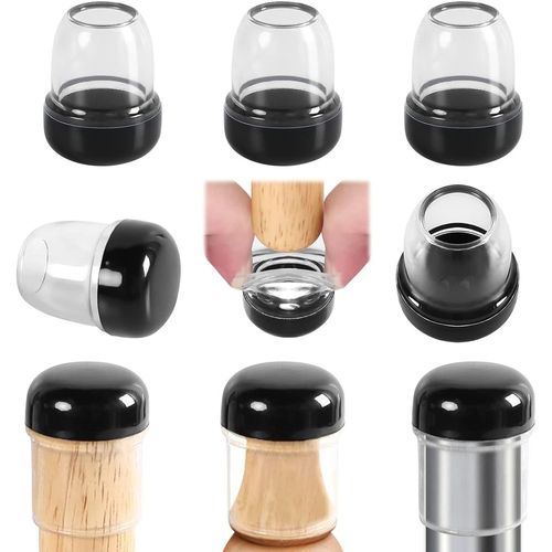 14-20 Mm Embouts Pour Pieds De Chaise Avec Fond En Téflon,24 Pcs Protection Pied De Chaise Rond Silicone Couvre-Jambes De Meuble,Patins En Téflon 1"" Pour Résistants Rayures Et Élastique.[E24]