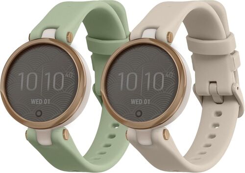 Loranka-Bracelet Compatible Avec Garmin Lily Sport Bracelet - 2x Bracelet De Rechange En Silicone Pour Fitness Tracker