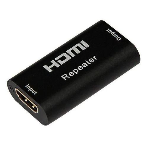 Techly répéteur de Signal HDMI, Noir - 100501