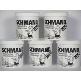 Lot de 5 flacons de nettoyant pour vitres 150 g = 750 g pour pipe à eau