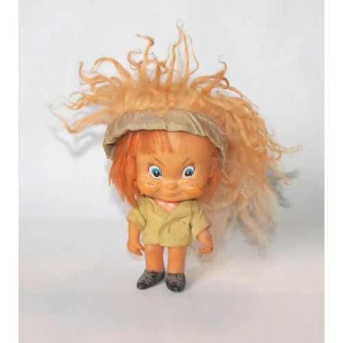 Poupee Lutin Suedois Gnome Nain Des Forets 1960