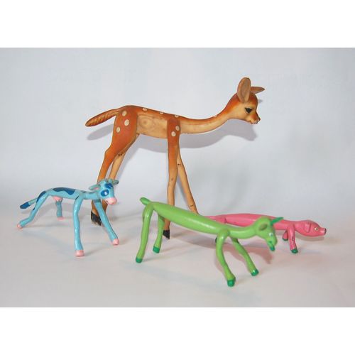 Flexible Bendable Bambi Vache Cochon Ortf 1960