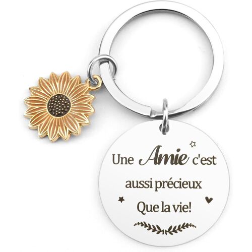 KAL-Cadeau Meilleure Amie,Meilleure Amie Cadeau,Cadeau Amie,Cadeau Pour Une Amie,Cadeau Friends,Cadeau Amitié,Cadeau Meilleur Amie,Cadeau Copine Amitié,Cadeau Pour Meilleure Amie,Porte Clef Amitié