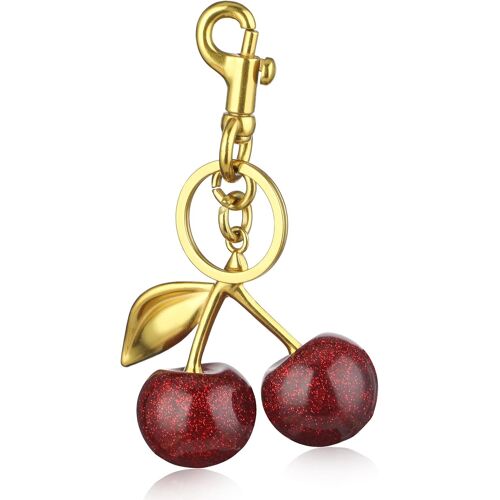 Kalanka-Breloque De Sac Cerise, Pendentif De Sac Cerise Pour Femme, Porte Clés Pendentif Pour Sac À Main, Sacs, Sacs À Main, Portefeuilles, Sacs À Dos, Breloques De Sac