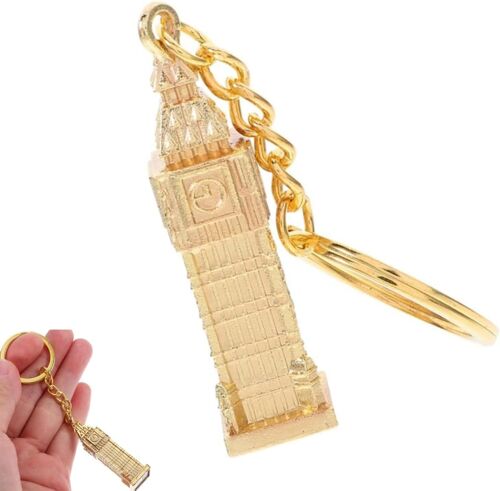 KAL-Porte-Clés Londres,Big Ben Modèle Miniature,Londres Porte-Clés Souvenir,Pour Clés Et Sacs,Décoration D'Intérieur,Porte-Clés Cadeaux