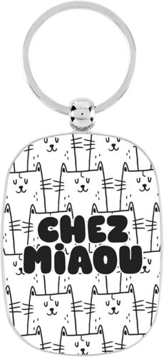 KAL-Porte-Clés Opat Chez Miaou - Derrière La Porte