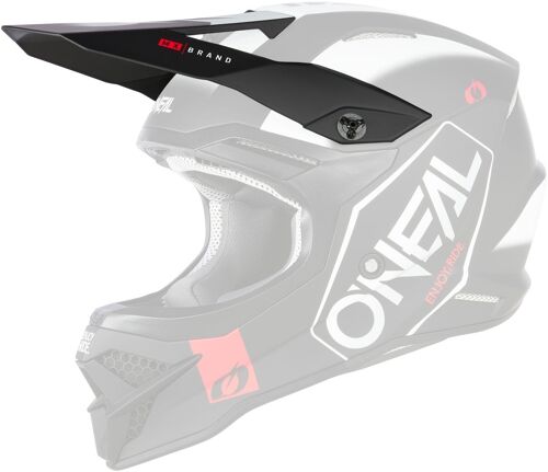 Oneal 3series Hexx Casque Peak, Noir Pour Hommes