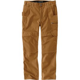 Carhartt Steel Rugged Flex Relaxed Fit Ripstop Double Front Utility Multi Pocket Work Pantalon, Brun, Taille 32 42 Pour Hommes