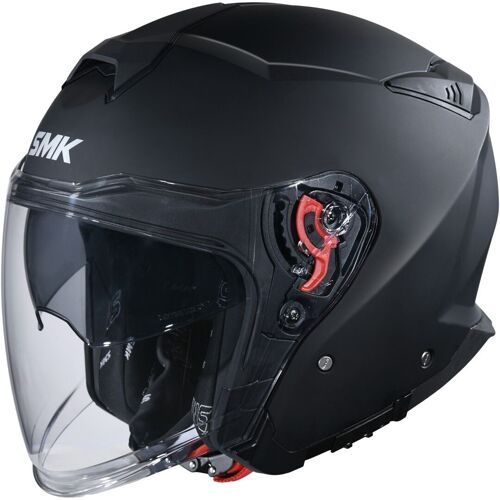 Smk Gtj Casque Jet, Noir, Taille M Pour Hommes