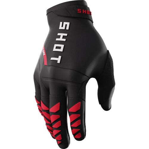 Shot Core Gants De Motocross, Noir-Rouge, Taille 4xl Pour Hommes