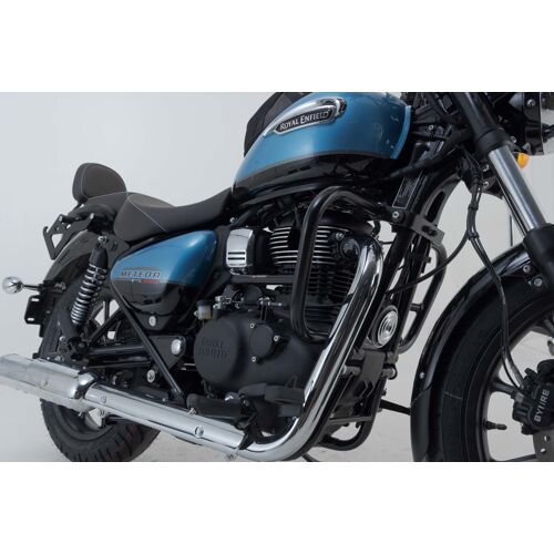 Sw-Motech Noir. Royal Enfield Meteor 350 (19-). - Noir. Royal Enfield Meteor 350 (19-).