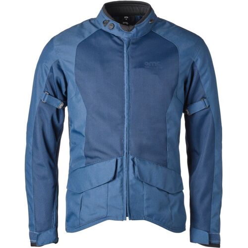 Gms Fiftysix.7 Long Blouson Textile De Moto, Bleu, Taille Xl Pour Hommes