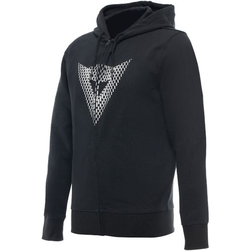 Dainese Logo Sweat À Capuche Zippé, Noir-Blanc, Taille Xs Pour Hommes