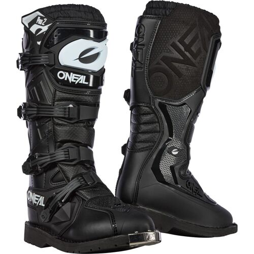 Oneal Rider Pro 2 Bottes De Motocross, Noir, Taille 49 Pour Hommes