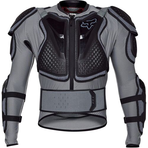 Fox Titan Sport Veste Protecteur, Noir-Gris, Taille 2xl Pour Hommes