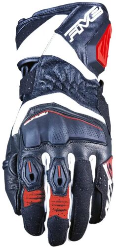 Five Rfx4 Evo Gants De Moto, Noir-Blanc-Rouge, Taille Xl Pour Hommes